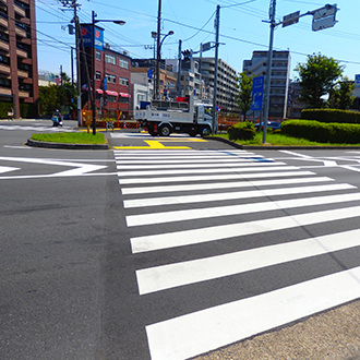 千鳥町からのルート写真